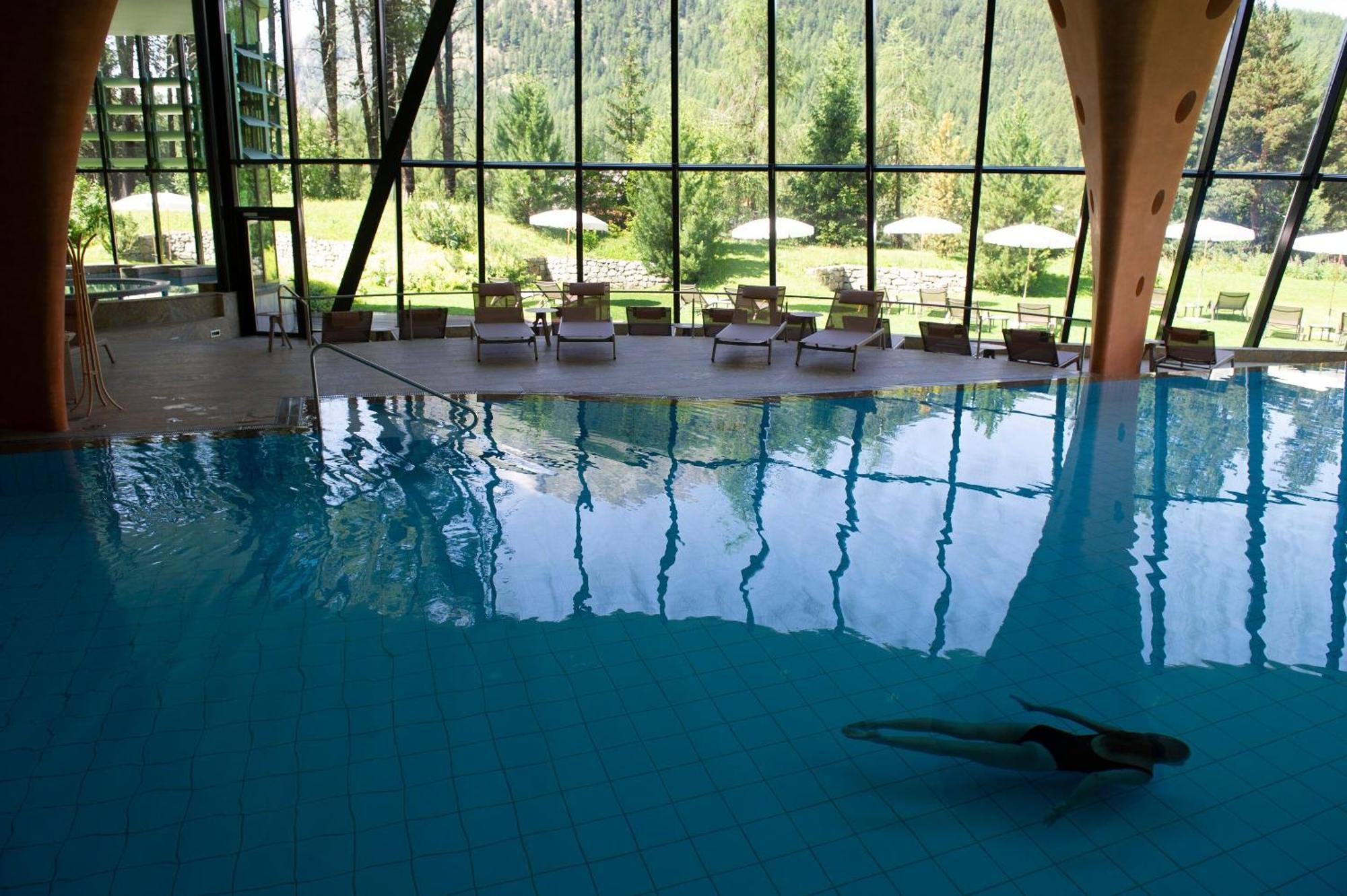 Grand Hotel Kronenhof Pontresina Exterior foto