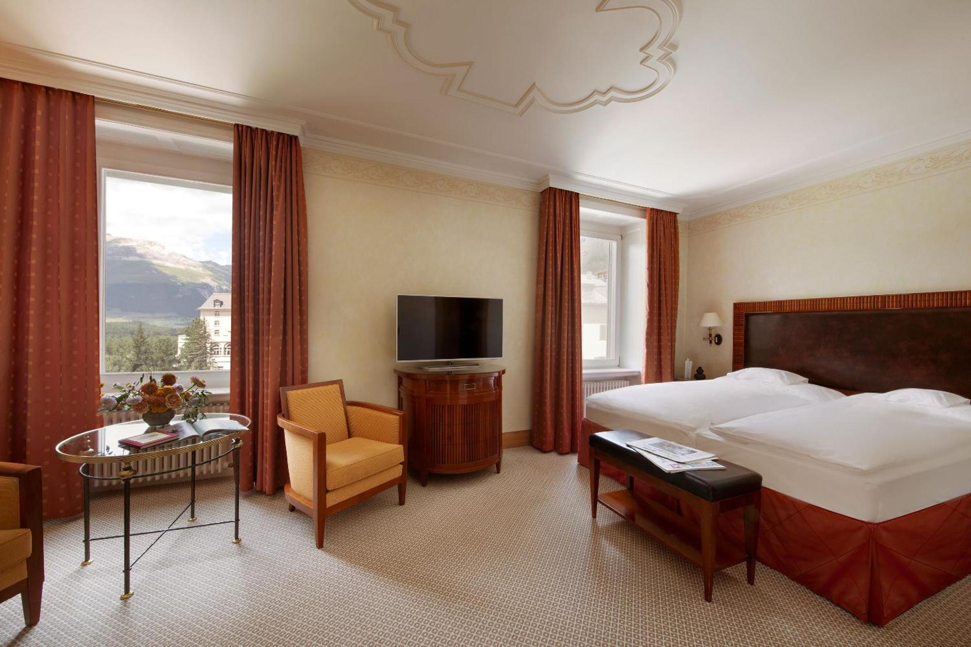 Grand Hotel Kronenhof Pontresina Exterior foto