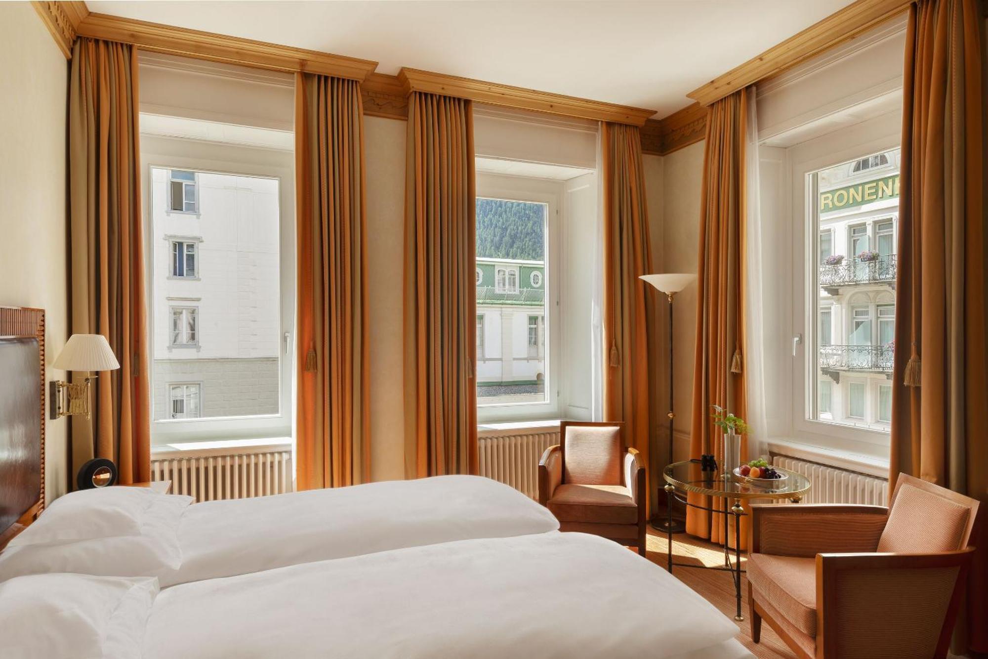 Grand Hotel Kronenhof Pontresina Exterior foto