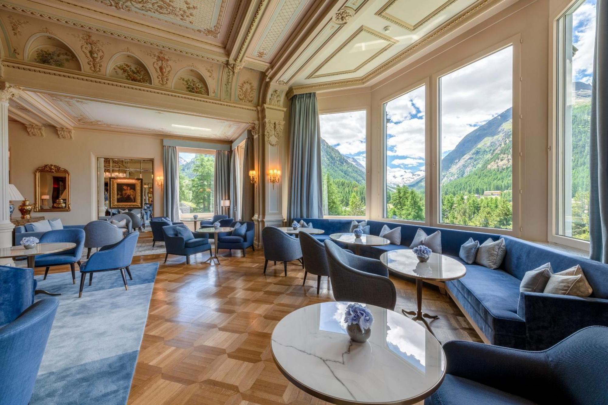 Grand Hotel Kronenhof Pontresina Exterior foto